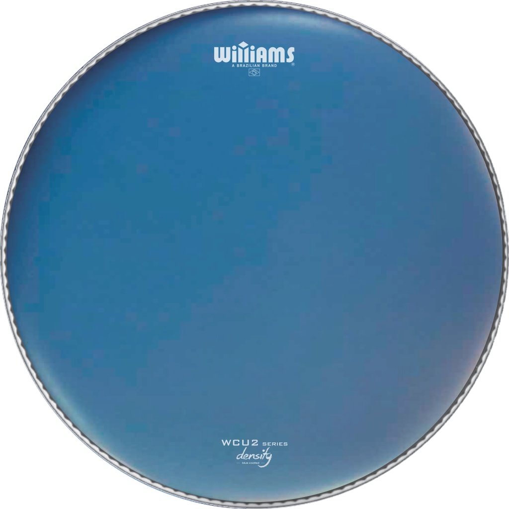 WCU2-10MIL-22 Density Blue Series Пластик для бас-барабана 22", с покрытием, синий, Williams