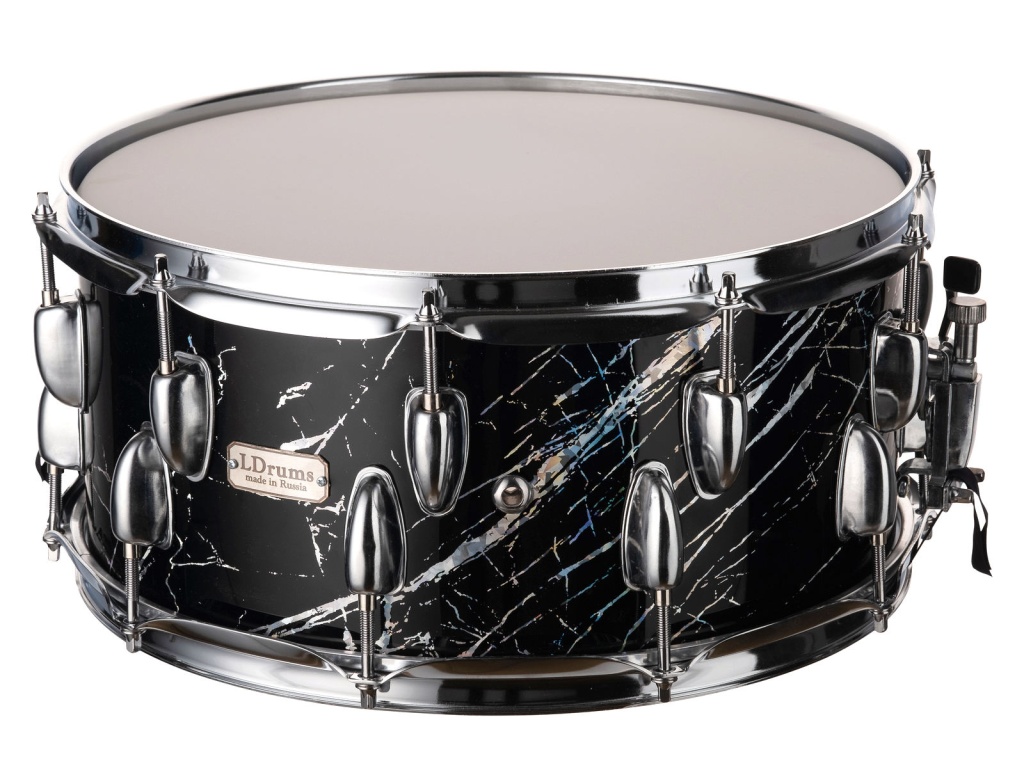 LD6404SN Малый барабан, черный мрамор, 14x6,5"LDrums
