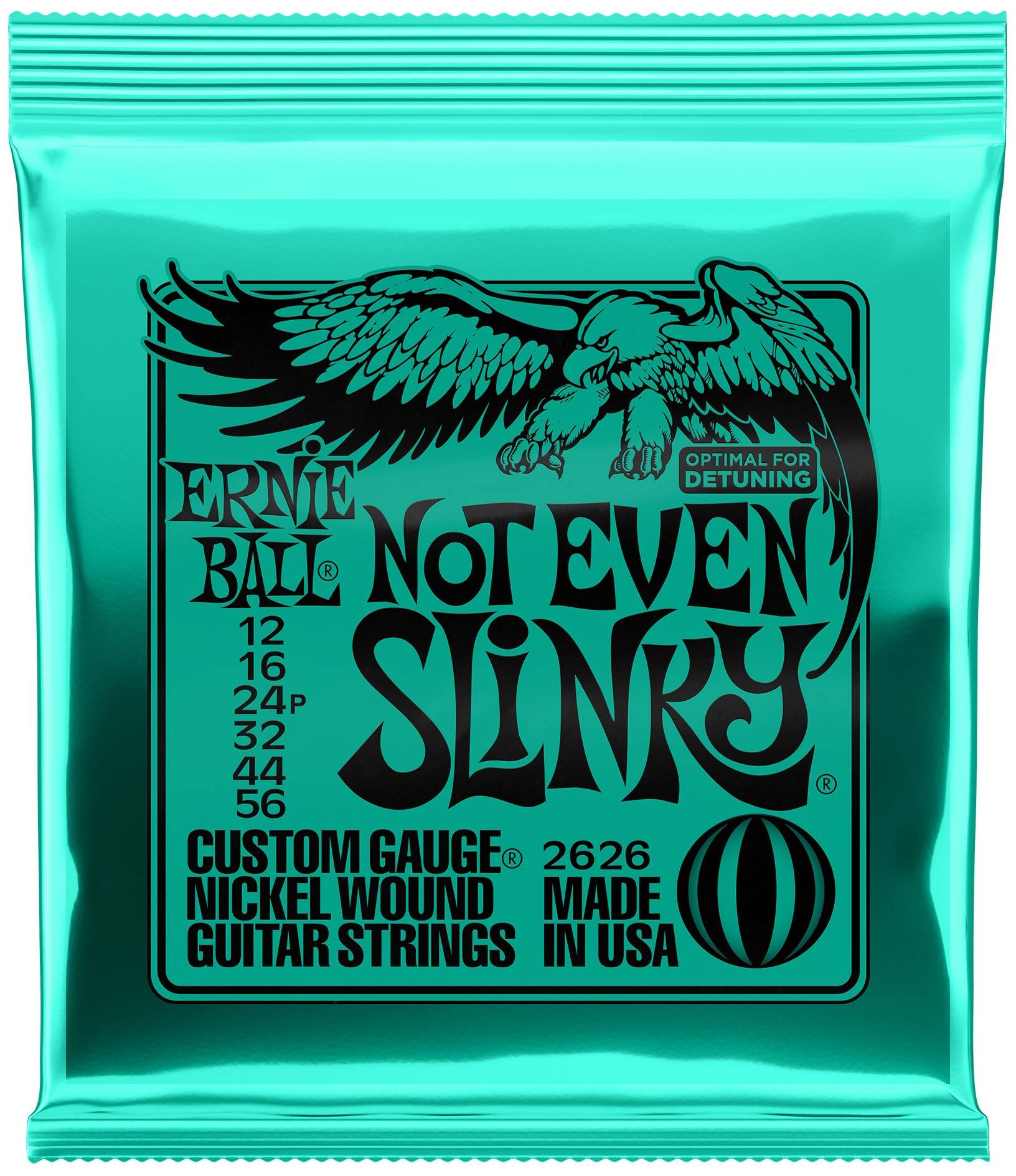 ERNIE BALL 2626 Nickel Wound Slinky Not Even 12-56 - Струны для электрогитары