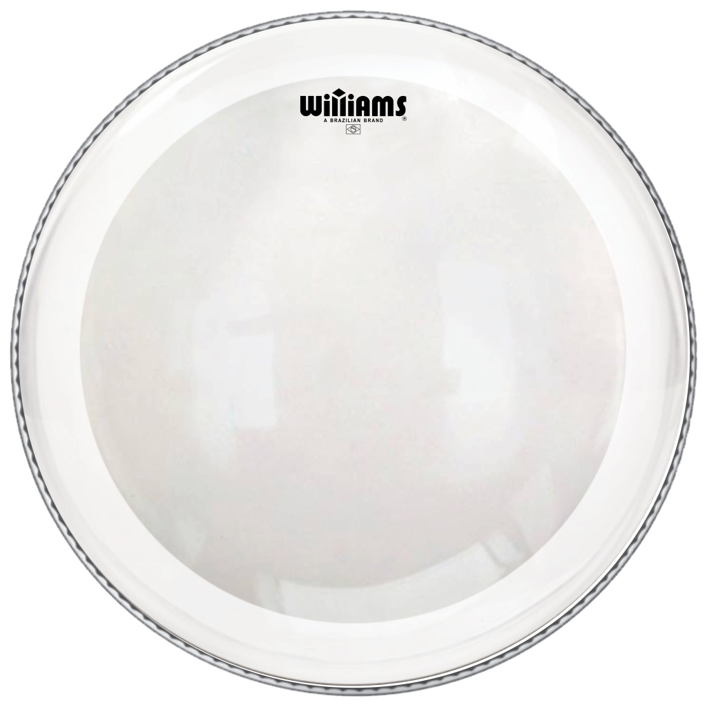 W1xSC-10MIL-22 Xtreme Silent Circle Series Пластик для бас-барабана 22", прозрачный, Williams