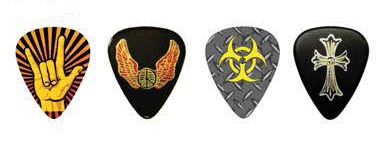 RPHMM Heavy Metal Упаковка медиаторов, 12шт, средние, рисунок &laquo;Металл&raquo;, D'Andrea