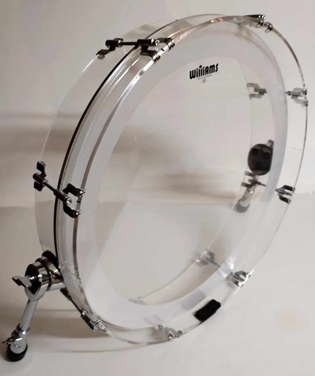 TBBAp-2203-10 Compact Компактный бас-барабан из акрила 22"х3", с чехлом, Мастерская Бехтеревых