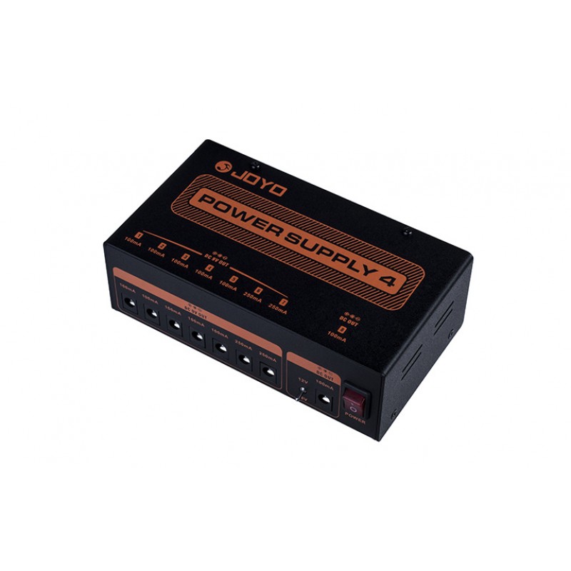 JP-04 Блок питания для педалей эффектов, 7х9В+1х12/18В, Joyo