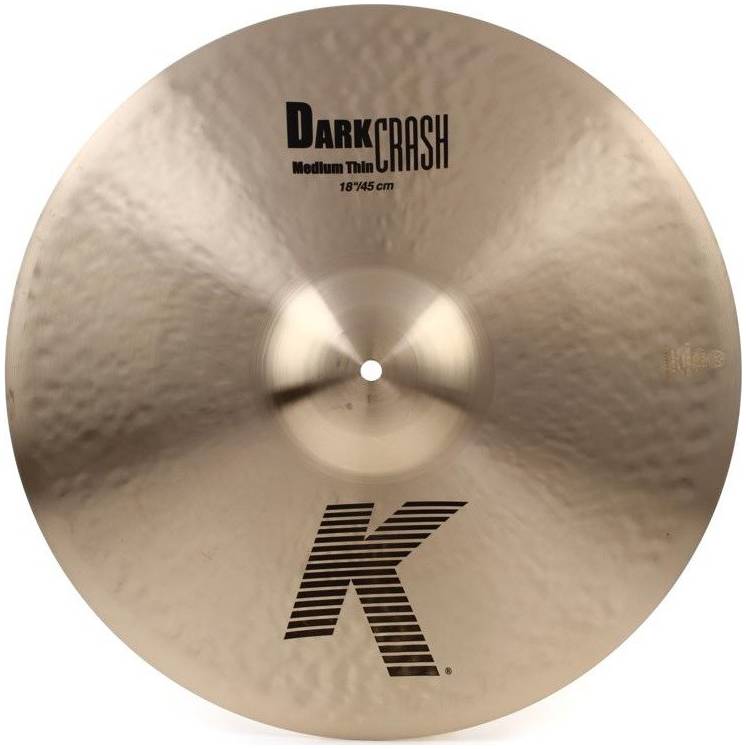 ZILDJIAN 18" K DARK CRASH MEDIUM THIN - Тарелка