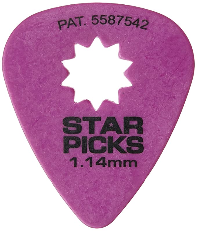 30016 Star Pick Медиаторы 72шт, толщина 1.14мм, Everly