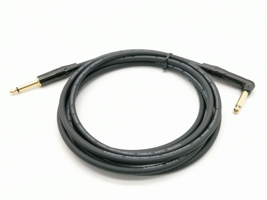 E19-JRS-J-0400-0 Кабель инструментальный Silent, прямой/угловой, 4м, ZZcable