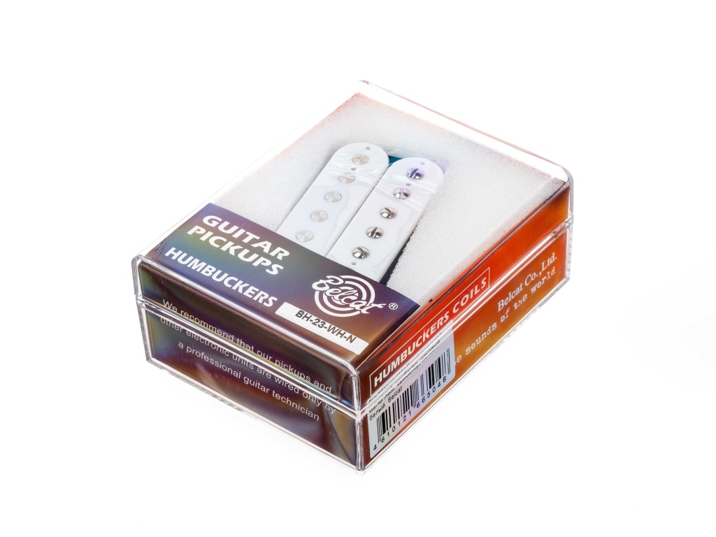 BH-23Neck-WH Звукосниматель магнитный, хамбакер, нековый, белый, Belcat BH-23Neck-WH Звукосниматель магнитный, хамбакер, нековый, белый, Belcat