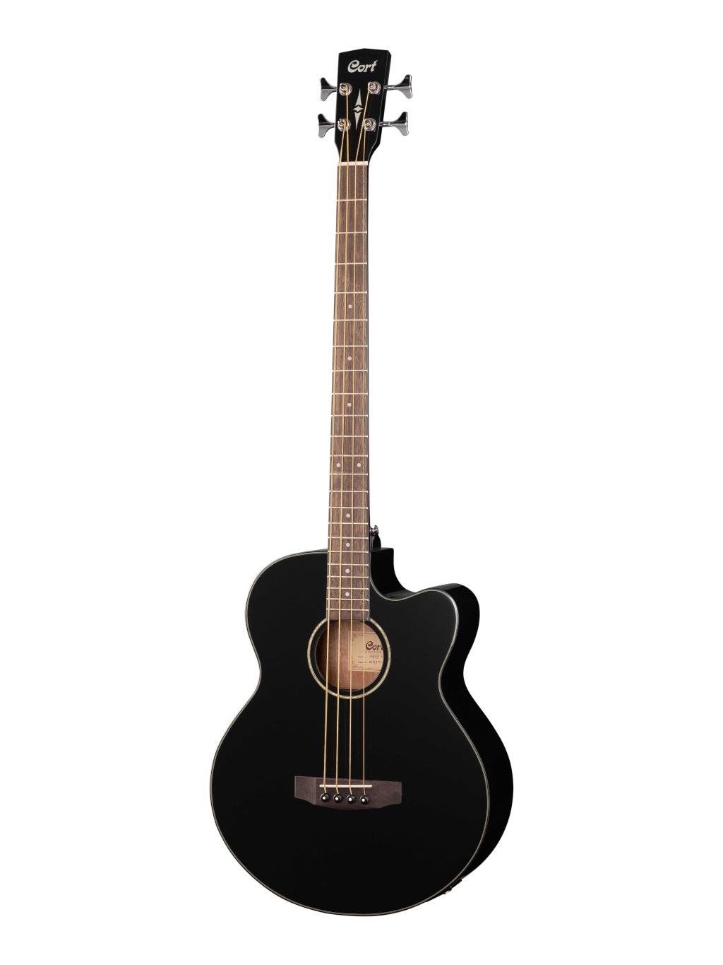AB850F-BK-BAG Acoustic Bass Series Электро-акустическая бас-гитара, с вырезом, черная, Cort AB850F-BK-BAG Acoustic Bass Series Электро-акустическая бас-гитара, с вырезом, черная, Cort
