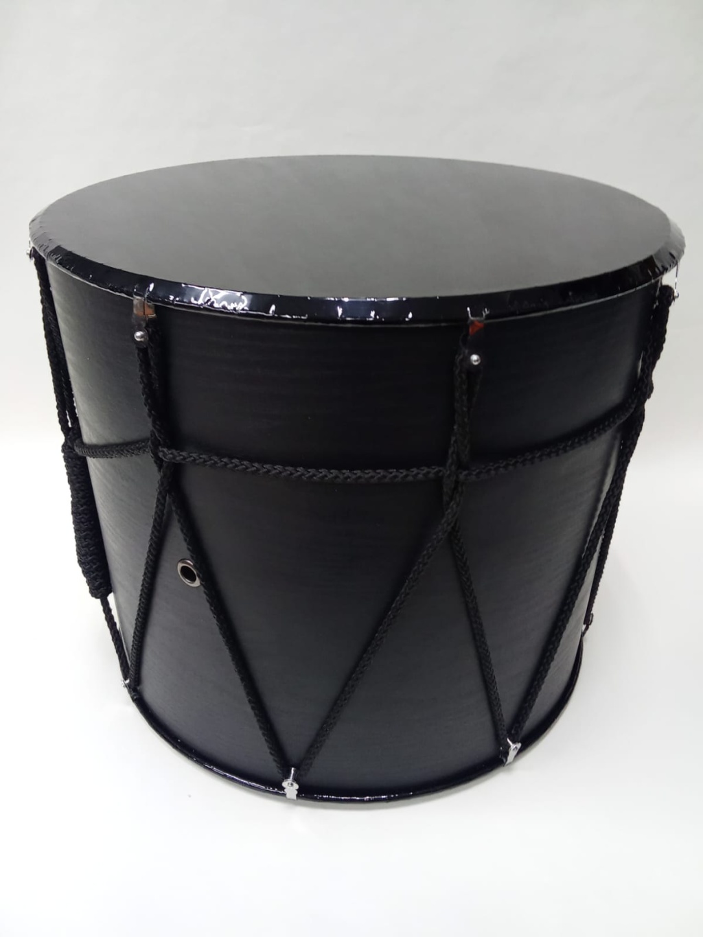 MZ-B14bKB Барабан кавказский 14", черный, черные мембраны, с чехлом, MEZZO