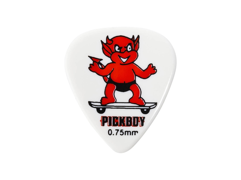 GP-211-3/075 Celltex Red Devil Медиаторы 50шт, толщина 0.75мм, Pickboy