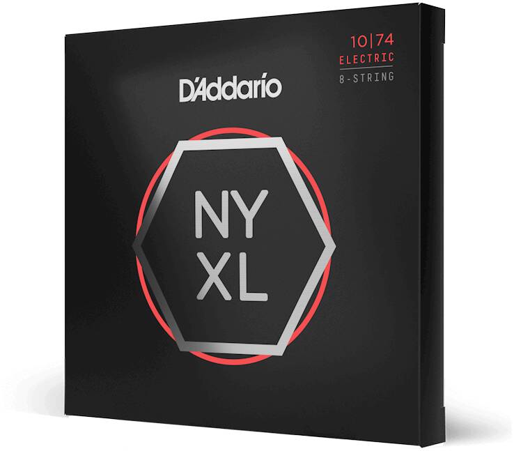 D'ADDARIO NYXL1074 - Струны для электрогитары 8-струнной
