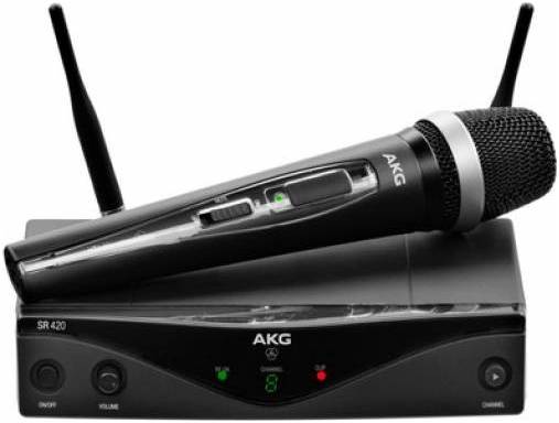 AKG WMS420 Vocal Set Band A (530 - 559), радиосистема с ручным передатчиком,...