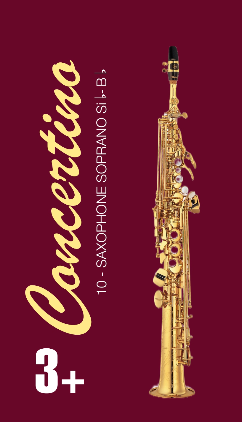 FR22SO06 Concertino Трости для саксофона сопрано No 3+ (10шт), FedotovReeds