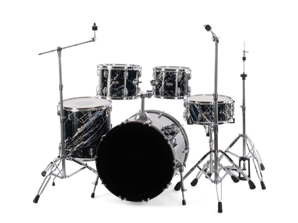 LD-2220-64-04 Барабанная установка, Черный мрамор, LDrums