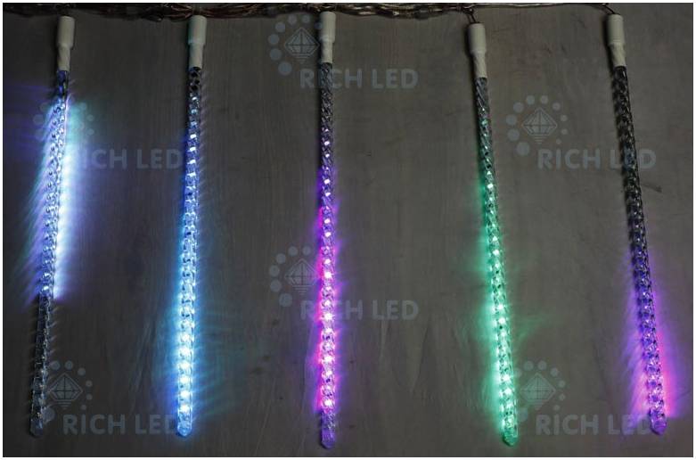 RICH LED RL-MT5*0.5C-RGB - Светодиодная сосулька