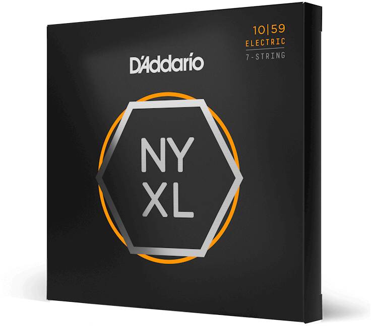 D'ADDARIO NYXL1059 - Струны для электрогитары 7-струнной