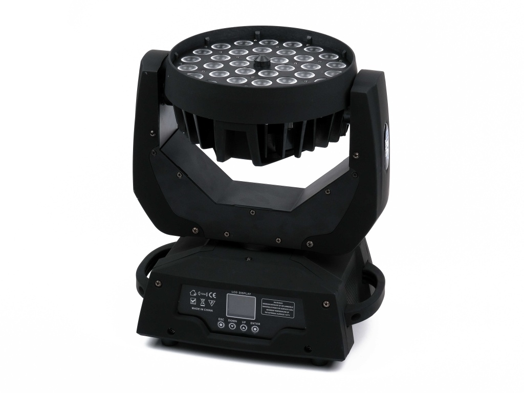 ML36W Моторизированная световая "голова" Wash Zoom, LED 36х10Вт RGBW, Bi Ray