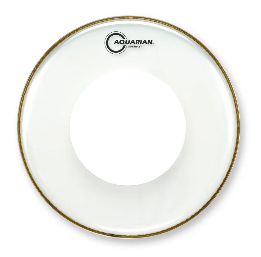 PDS2-16 Super-2 Clear Power Dot Пластик для том-барабана 16", Aquarian