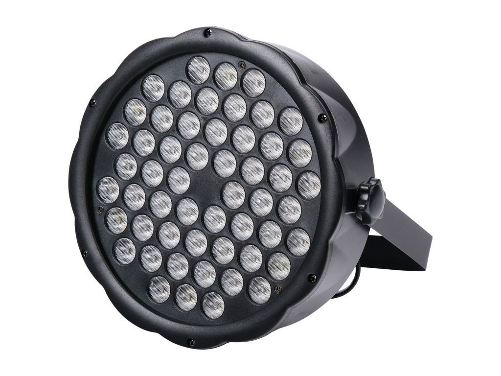 PL005 Светодиодный прожектор, RGBW LED 54х0.5Вт, Bi Ray
