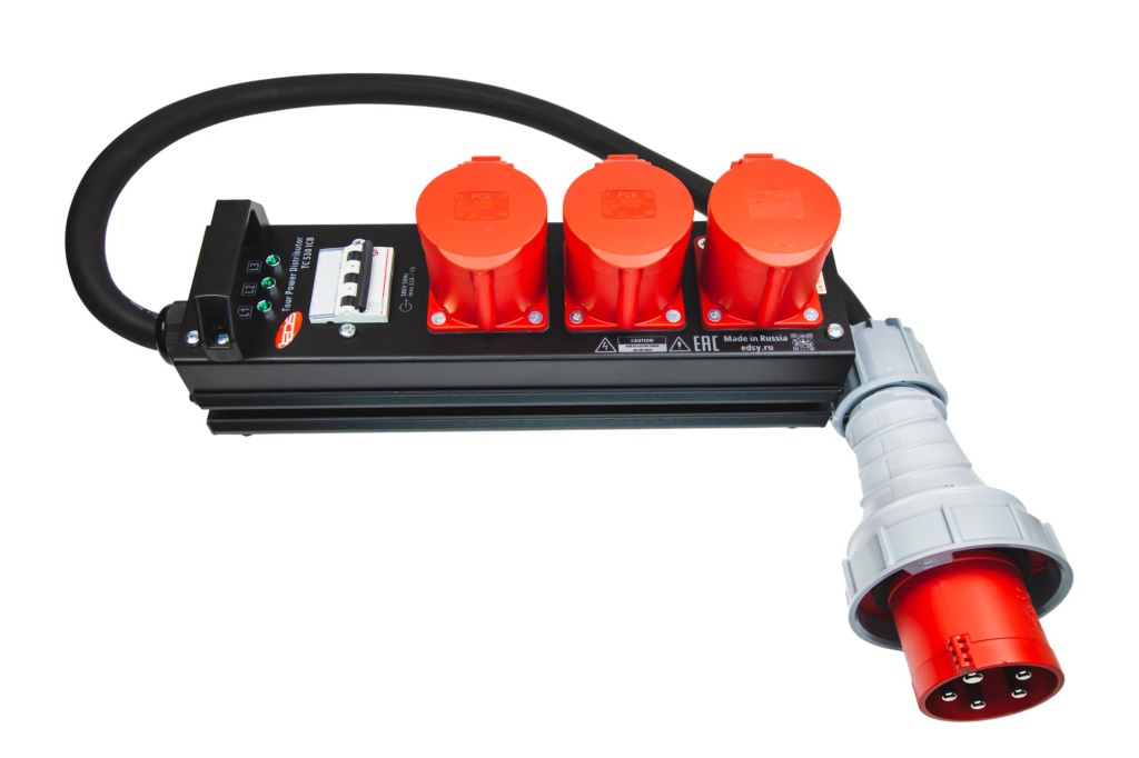 TC530ICB Туровый дистрибьютор питания, EDS