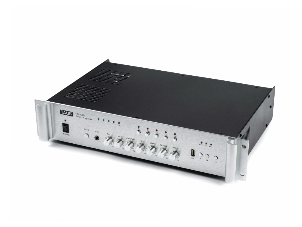 DS-6060 Усилитель мощности трансляционный, 60Вт, TADS