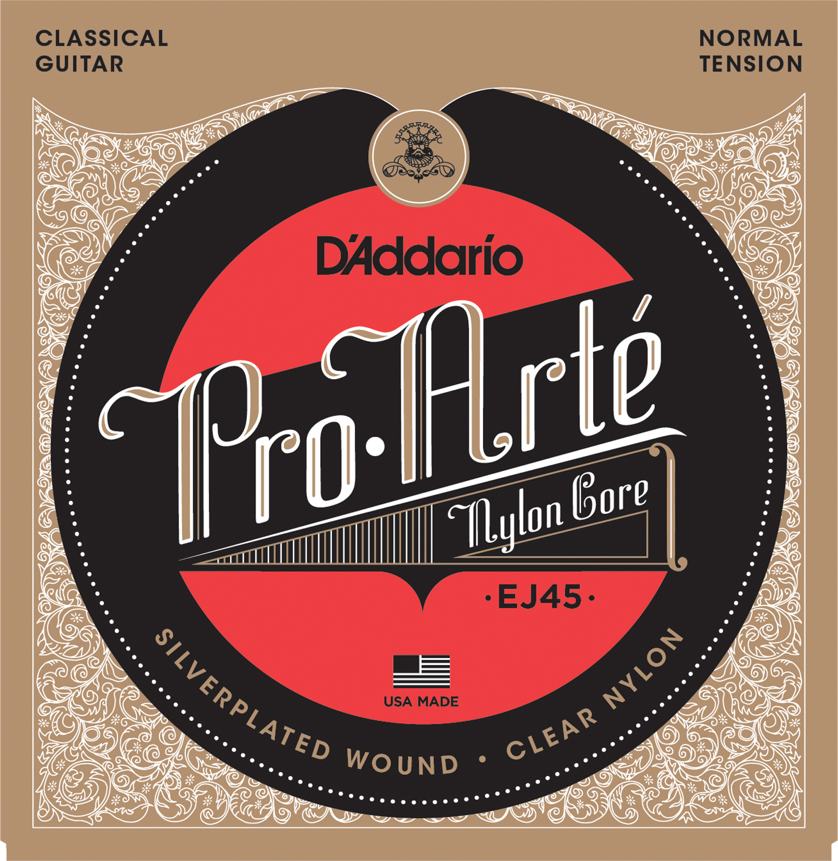 D"ADDARIO EJ45 PRO-ARTE NYLON NORMAL TENSION