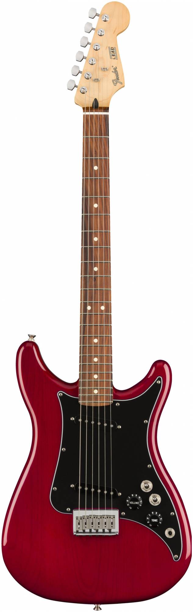 FENDER PLAYER LEAD II PF CRT электрогитара, цвет красный