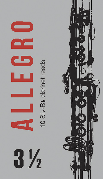 FR18C006 Allegro Трости для кларнета № 3,5 (10шт), FedotovReeds