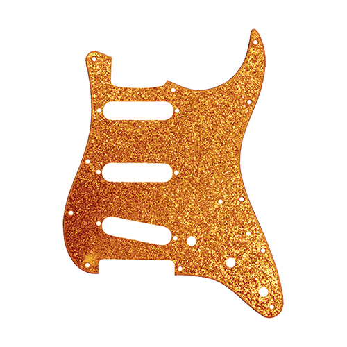 DPP-ST-GOS Защитная накладка электрогитары Stratocaster, SSS, золото, D'Andrea