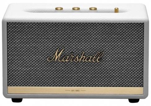 MARSHALL ACTON BT II WHITE компактная акустическая система с Bluetooth...