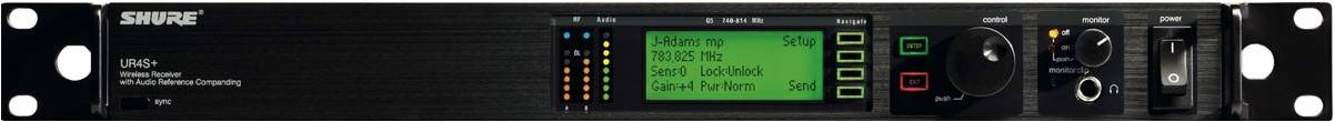 SHURE UR4S+ J5E - Приемник для радиосистемы