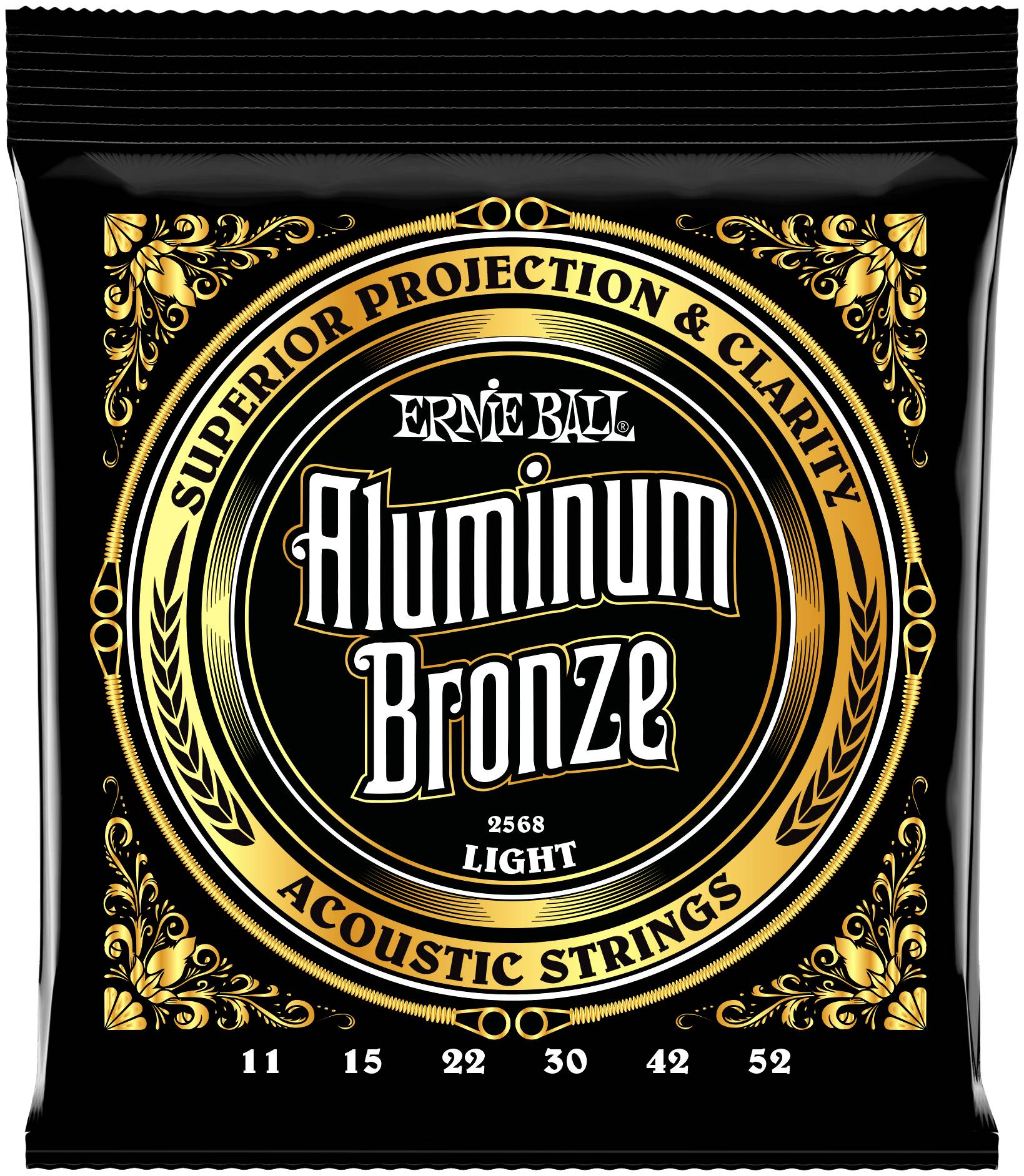 ERNIE BALL 2568 Aluminum Bronze Light 11-52 - Струны для акустической гитары