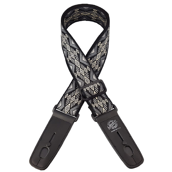 LIS-070-CC Retro series Ремень для гитары с блокировкой, Lock-It Straps, D'Andrea