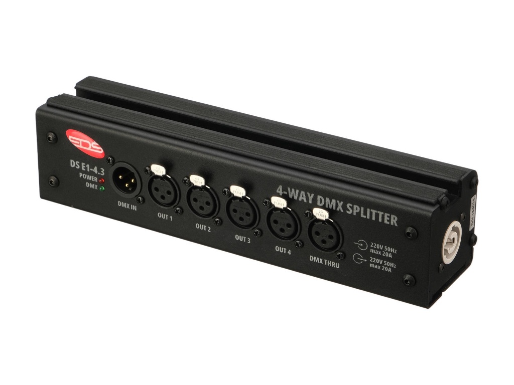 DS-E1-4.3 Туровый DMX сплиттер, EDS DS-E1-4.3 Туровый DMX сплиттер, EDS