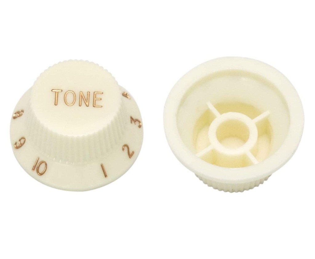 KPT14IV Ручка потенциометра, Tone, цвет слоновой кости, Paxphil