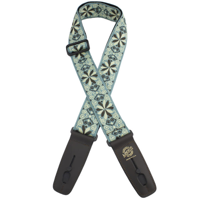 LIS-304-J19 Retro series Ремень для гитары с блокировкой, Lock-It Straps, D'Andrea
