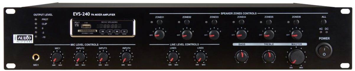 PROAUDIO EVS-240 - Микшерный пульт