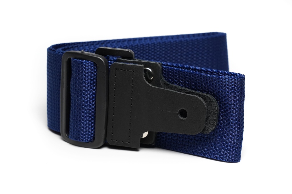 MB5011-023 Ремень для гитары, нейлоновый, синий, Mamba straps