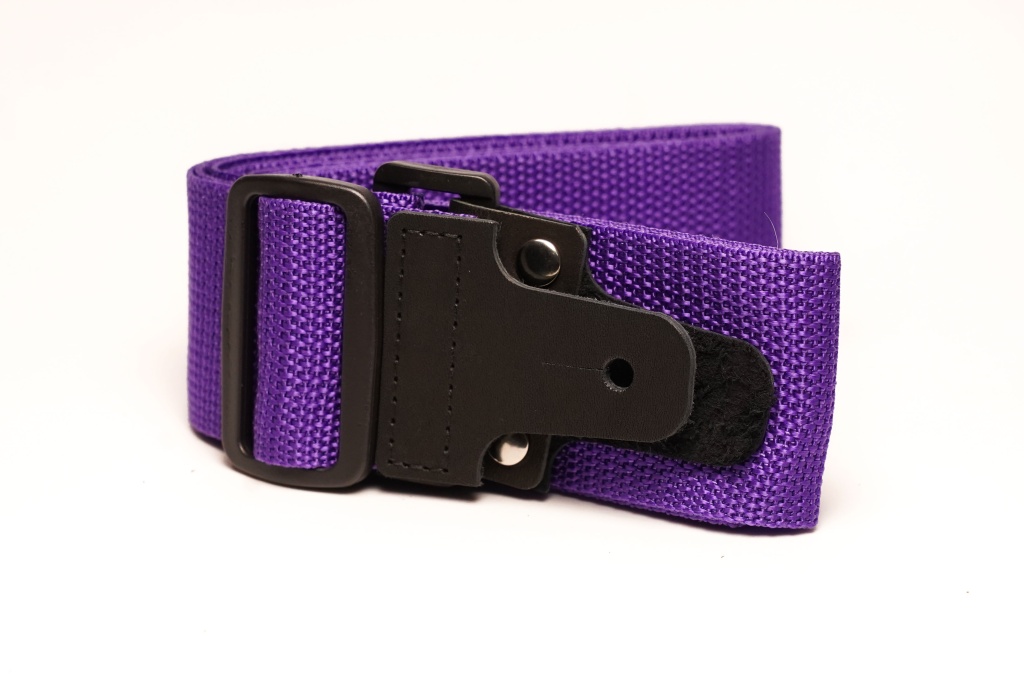 MB5011-029 Ремень для гитары, нейлоновый, фиолетовый, Mamba straps