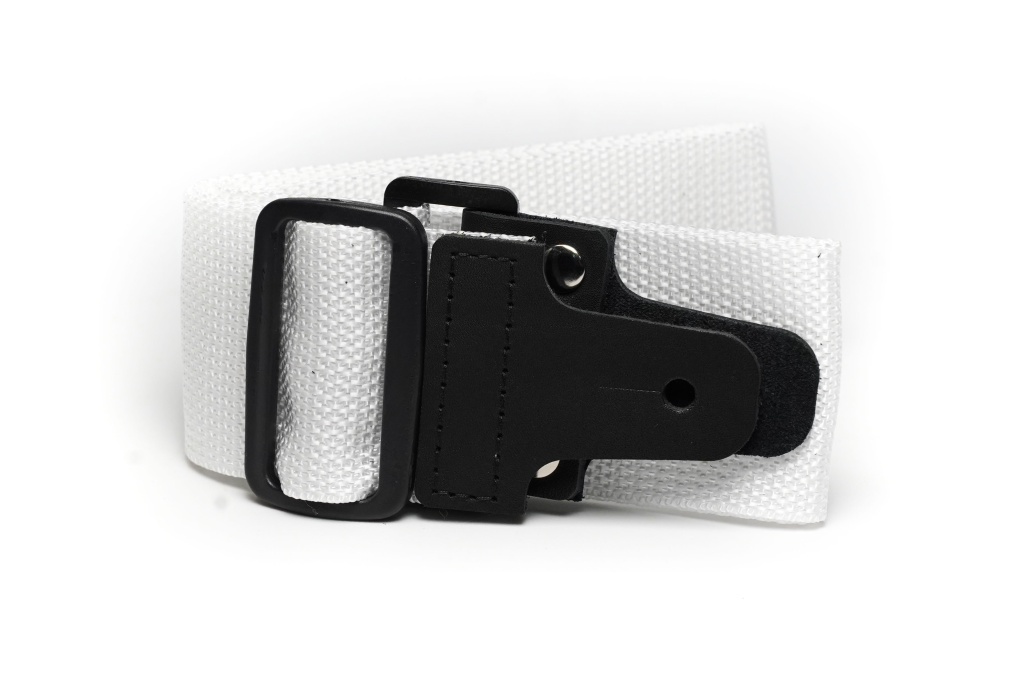 MB5011-067 Ремень для гитары, нейлоновый, белый, Mamba straps
