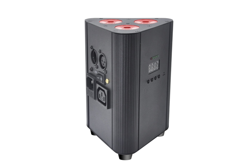 PL-103A Светодиодный прожектор, портативный, RGB, 3х4Вт, LFocus