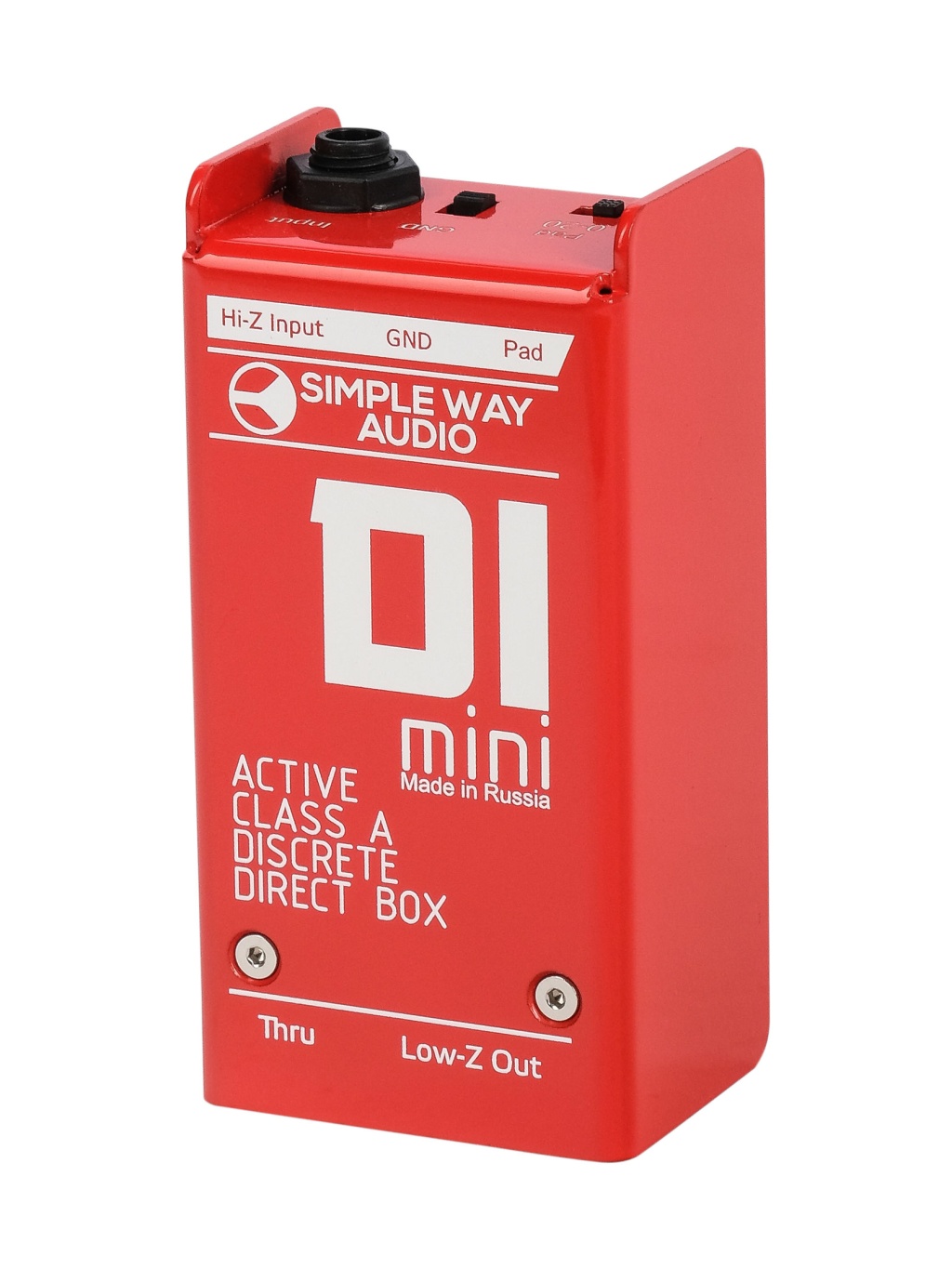 D1mini D.I. Box Дибокс, преобразователь сигнала для гитары, активный, Simpleway Audio