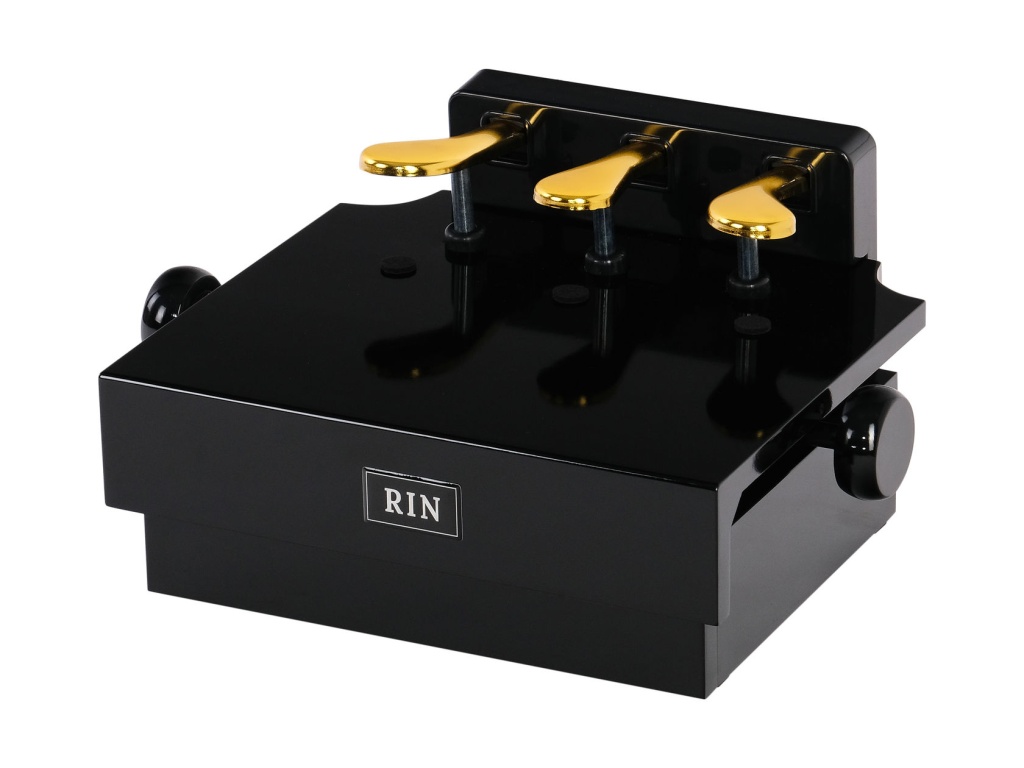 LB-PRO3BK Подставка-удлинитель педалей пианино для детей, чёрная, Rin