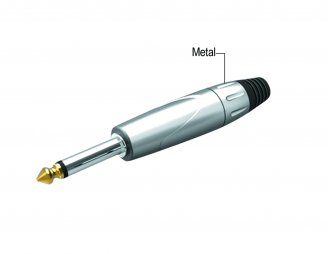 CJ2M003 Разъем на кабель 1/4&rdquo; Male (6,35мм), моно, Soundking