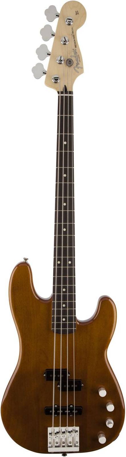 FENDER DELUXE ACTIVE JAZZ BASS SPECIAL OKOUME RW NATURAL - Бас-гитара