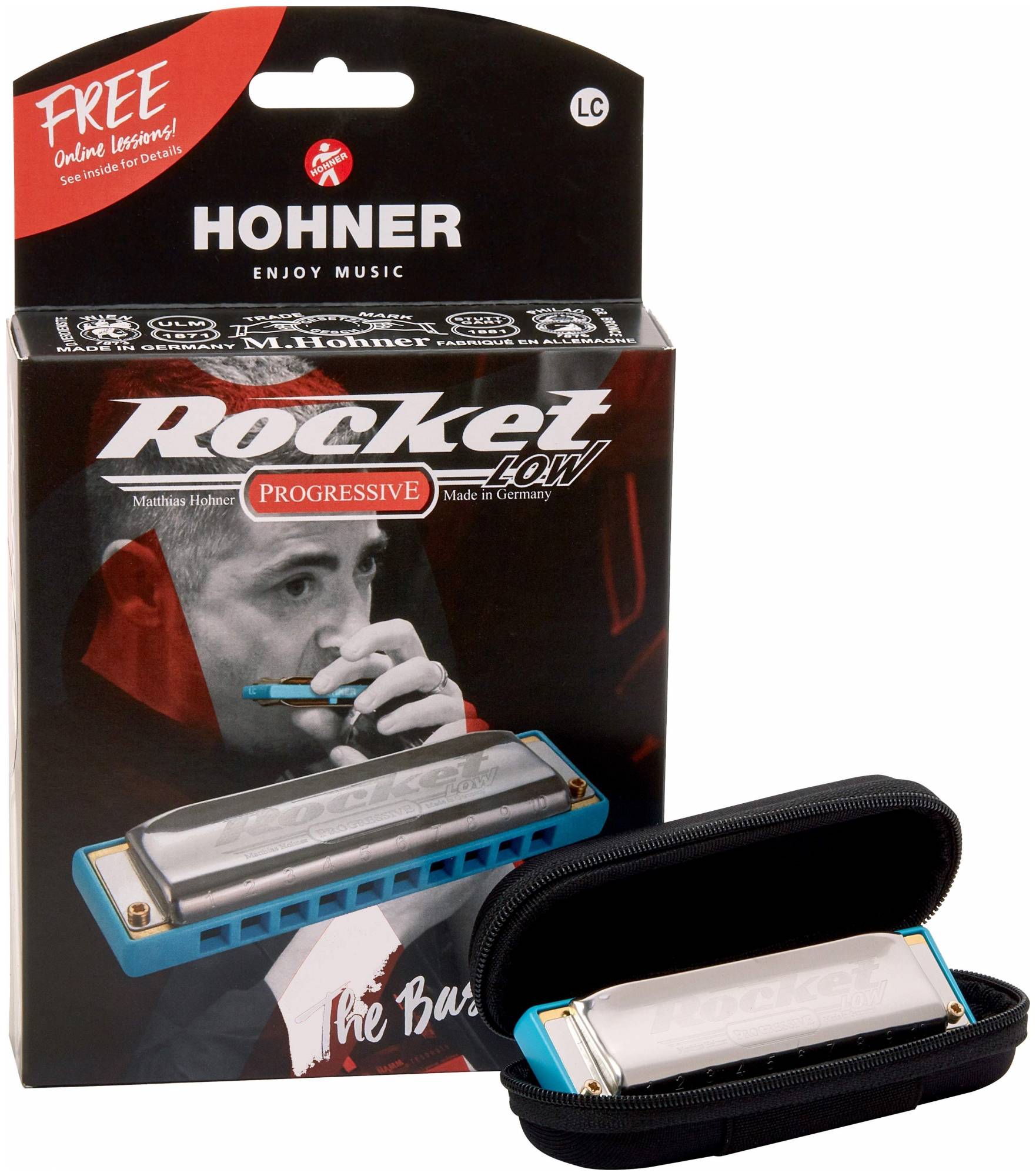 HOHNER Rocket Low C - Губная гармоника диатоническая
