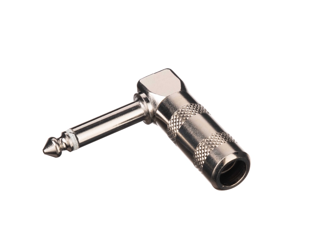 CC150 Разъем на кабель 1/4&rdquo; Male (6,35мм) угловой, моно, Soundking