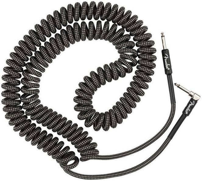 FENDER Professional Coil Cable 30' Gray Tweed инструментальный кабель,...