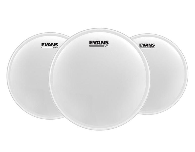 ETP-UV1-R UV1 Coated Tom Rock  Набор пластиков для том барабана (10, 12, 16"), Evans