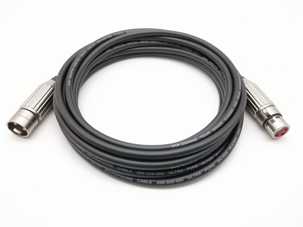 G2-XLR-M-F-0500-0 Кабель микрофонный XLR-M-F, 5м, ZZcable